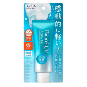 [대용량] 비오레 UV 아쿠아 리치 워터 리 에센스 85g (일반 제품의 1.7 배) 선크림 SPF50 + / PA ++++, 50g, 1개