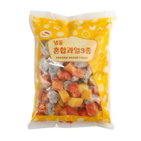 냉동 혼합과일 3종 1kg