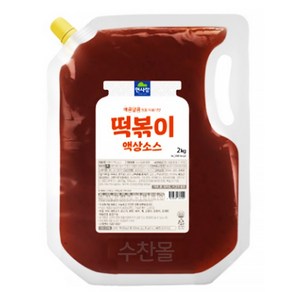 면사랑 순한맛 떡볶이 액상소스 2kg, 1개