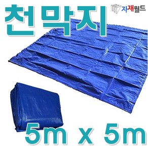 자재월드 천막지5m x 5m, 1개