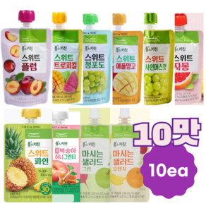 풀무원 풀스키친 과채음료 10가지맛 10EA 100ml 어린이음료