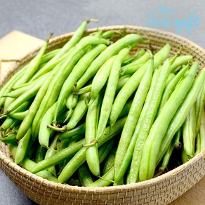 [씨기프트]냉동 채소 그린빈 1kg x10개 1박스 야채 그린빈스홀, 1개
