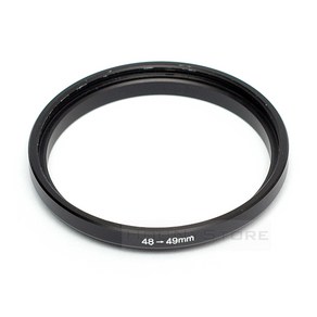 HR 필터 교환 업링 48mm - 49mm/스텝업링 48-49/필터구경 48mm 렌즈에 49mm 필터 장착용 필터교환링