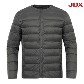 [[JDX] NC일산] 남성 JDX 23' F/W 잔 패턴 프린트 경량 덕 다운 점퍼 X2WDU3140DG