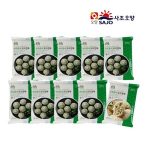 [다만세푸드] 사조 오양 브로콜리 포자만두 180g x 10, 10개