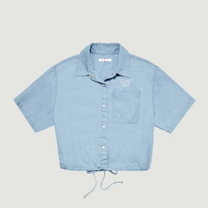 행텐 여성 크롭 데님 셔켓 273 10470-120-413-10