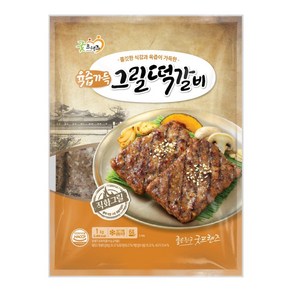 굿프랜즈 육즙가득 그릴떡갈비1000g, 1개, 1kg