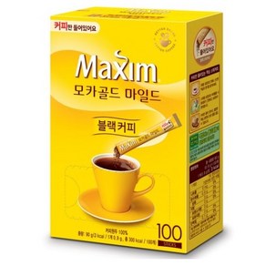 맥심 모카골드 마일드 솔루블 블랙커피