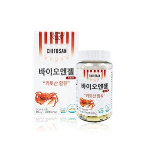[닥터한스] 바이오엔젤 키토산 (180정x1병), 72g, 1개