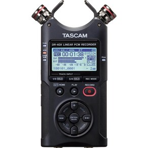 Tascam DR-40X 휴대용 4트랙 오디오 레코더 및 USB 인터페이스