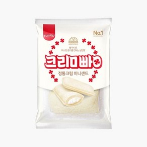 삼립 정통크림 미니샌드 베이커리빵 80g x 6개