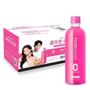 푸드올로지 콜라겐샷 워터 제로 슈가, 24개, 500ml