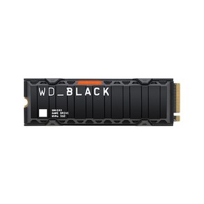 WD BLACK SN850 히트싱크 M.2 NVMe, WDS100T1XHE-00AFY0, 1TB