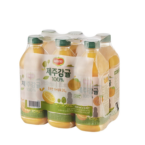 델몬트 제주감귤주스 950ml x 12 과일 과즙 주스, 12개