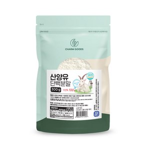 HACCP 식약처 인증 산양유 단백질 분말 100 % 가루 +스푼증정, 300g, 1개