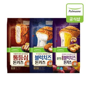 풀무원 [풀무원] 돈카츠 3개(통등심1개+블럭치즈1개+고구마치즈1개), 1개