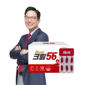 [펄세스] 함익병 크릴56 크릴오일 3개월 1 000mg x 90캡슐, 90정, 1개