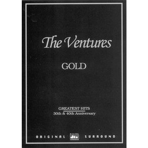 DVD 더 벤처스 골드 The Ventures Gold Greatest Hits (30th & 40th Anniversary)