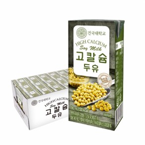 건국대학교 고칼슘 두유 190ml 72개