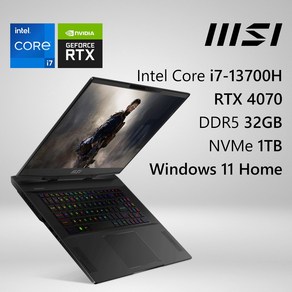 MSI Stealth 17 Studio A13VG QHD [프리미엄 패키지], WIN11 Home, 32GB, 1TB, 코어i7, B