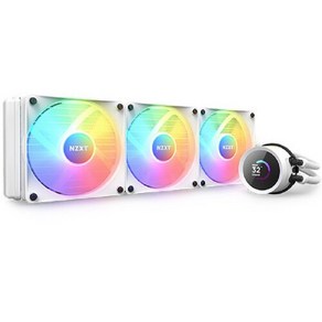 NZXT KRAKEN 360 RGB (WHITE), 1개