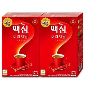 맥심 오리지날 커피믹스 170T x 2개