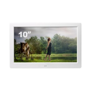 카멜 디지털액자 PF1030IPS 10인치 광고용모니터, 화이트