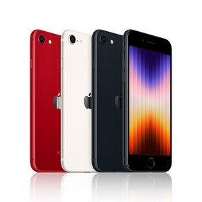 아이폰SE3 iPhone SE3 자급제, 128GB, 레드