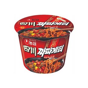 농심 사천 짜파게티 큰사발면 115g, 32개