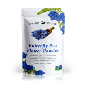 Ancient Choice Buttefly Pea Flowe 버터플라이 피 꽃 파우더 114g, 1개, 1개입