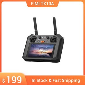 FIMI TX10A 내장 스크린 리모컨 드론 FIMI X8 Po 및 X8SE 2022 및 X8SE 2022 V2 카메라 드론용, 01 TX10A, 1개