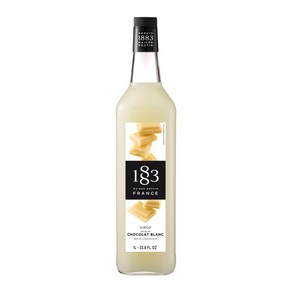 (카페시럽) 1883 화이트초코릿 시럽 1000ml, 1개, 1L
