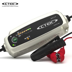 Ctek mxs 3.8 씨텍 자동차 오토바이 배터리 충전기, 1개, 1cm