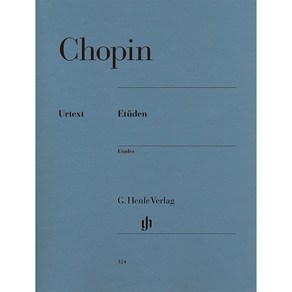 Chopin - Etudes 쇼팽 피아노 연습곡 에뛰드 [HN124] Henle 헨레