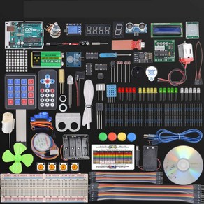 정품 아두이노 레오나르도 헤더포함 A000057 Aduino, 1개, 마더보드+케이블+다기능보드