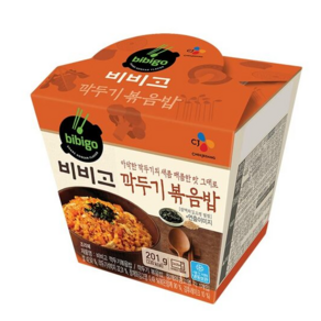 CJ제일제당 [CJ제일제당] 비비고 깍두기 볶음밥 201g(컵) x 10개, 1세트, 2.01kg