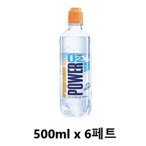 파워오투 오렌지레몬, 500ml, 6개