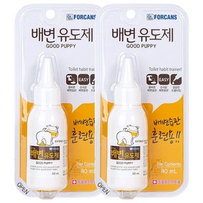 RePet 강아지 뿌리는 배변유도제 배변훈련 스프레이 소변유도제, 2개, 80ml