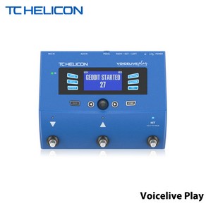 TC Helicon Voicelive Play 보컬 기타 이펙트 페달