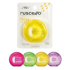 GC uscello floss 루셀로치실 30m x 4개, 1개입