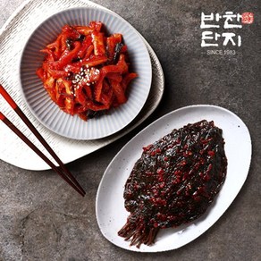 반찬단지 무말랭이1kg+깻잎무침1kg 밑반찬, 1개