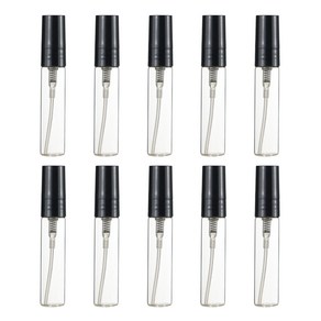 27리빙 간편한 충전 휴대용 향수 공병, pp캡 블랙 5ml, 10개