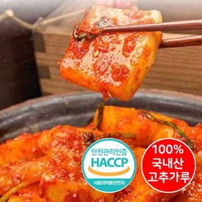 [청년김치/석박지_2kg-10kg] 담근_엄마 손맛 석박지, 2kg, 1개