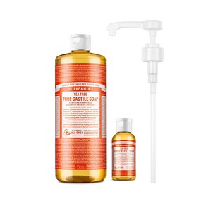 닥터브로너스 캐스틸 솝 950ml+60ml+펌프 세트 12종 택1