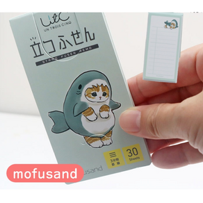 모후샌드 mofusand 차렷 냥이 스탠딩 메모