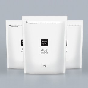 가성비가브랜드다 구연산 다목적세제, 1kg, 3개