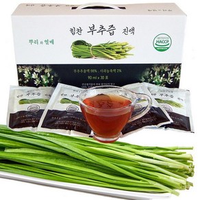 아라초부추즙 90ml 30팩 부추 건강즙 설선물세트, 1개, 2.7L