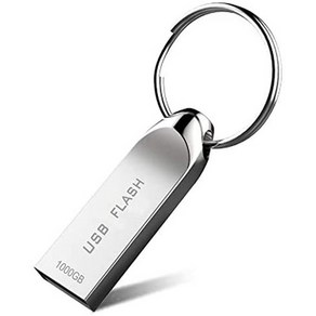 일본직발송 3. Vanlioe USB 메모리 1TB USB 3.0 고속 대용량 메모리스틱 1000GB 실버열쇠고리 USB메모리, 상세 설명 참조0, One Size_1000GB