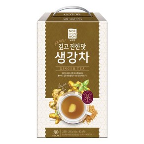 [녹차원] 생강차 80스틱, 15g, 80개입, 1개