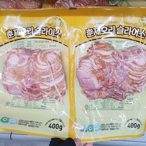 훈제오리 슬라이스 400g x 2입, 2개